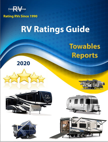 RV Consumer Ratings Reviews/Reports for Towables for Years 2020. Downloadable/Printable E-Book