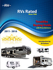 FOR MEMBERS ONLY. RVs Rated Towables Buying Guide For Years 2011-2016. Downloadable/Printable E-book v20.2